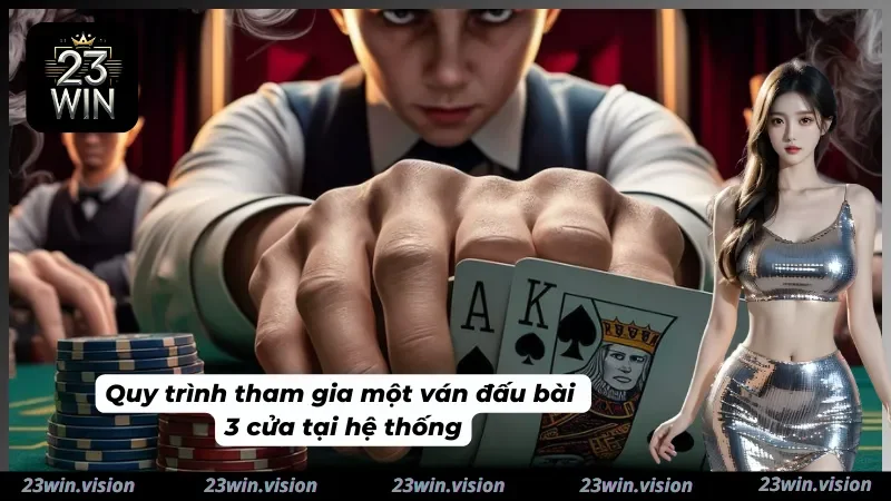 Khái quát quy trình tham gia Baccarat tại nhà cái 23WIN