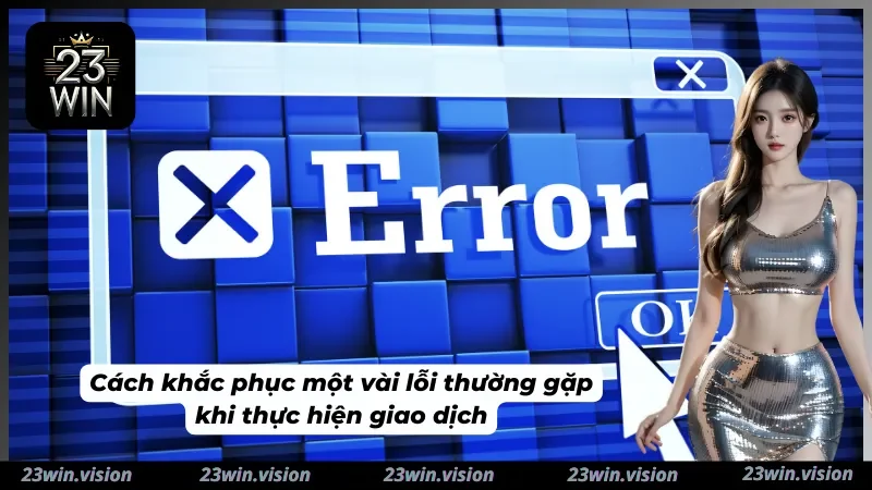 Cách xử lý các lỗi phổ biến khi giao dịch