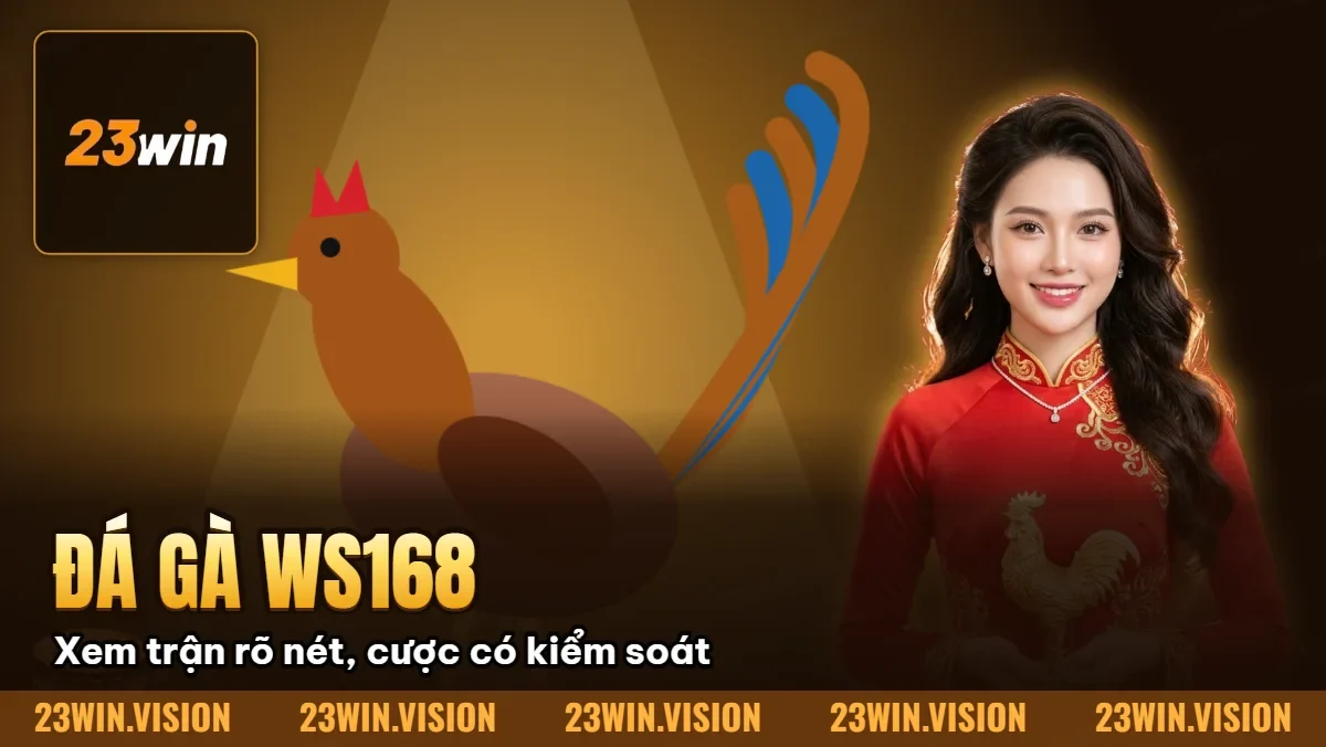 Hình minh họa bài viết: Đá Gà WS168 Tại 23WIN – Sảnh Đá Gà Trực Tiếp Chất Lượng Cao